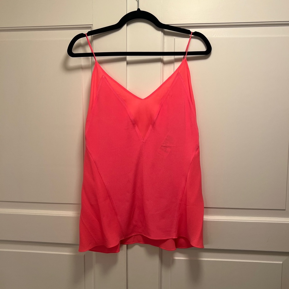 3.1 Phillip Lim 100% Silk Bright Tank Top